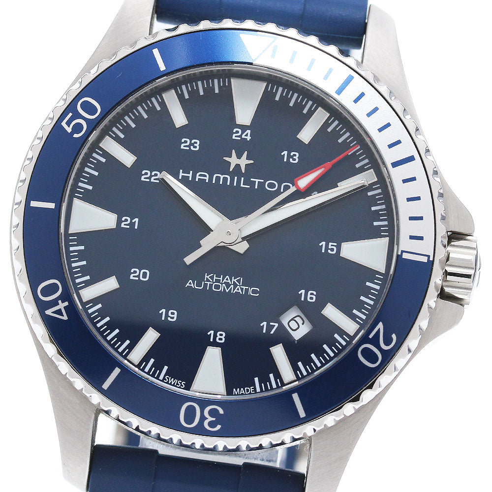 HAMILTON Khaki Navy H823450 Date Navy Dial Automatic Men's Watch_870554