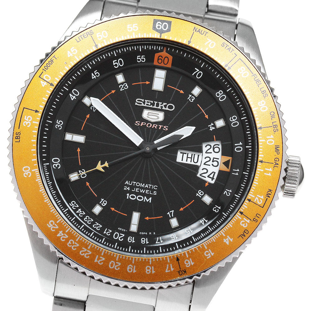 SEIKO Seiko 5 sports SRP611K1/4R36-03S0 black Dial Automatic Men's Watch_870564