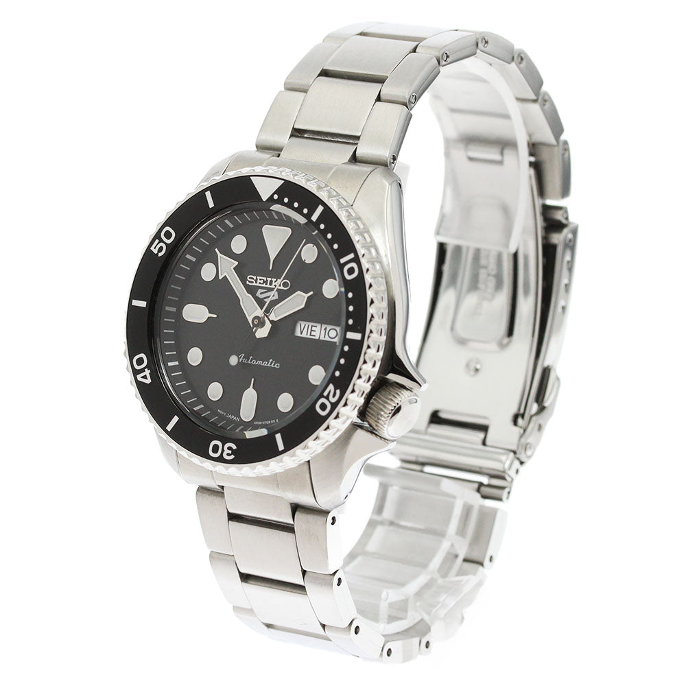 SEIKO 5 sports SRPD55/4R36-07G0 Day date black Dial Automatic Men's Watch_870566