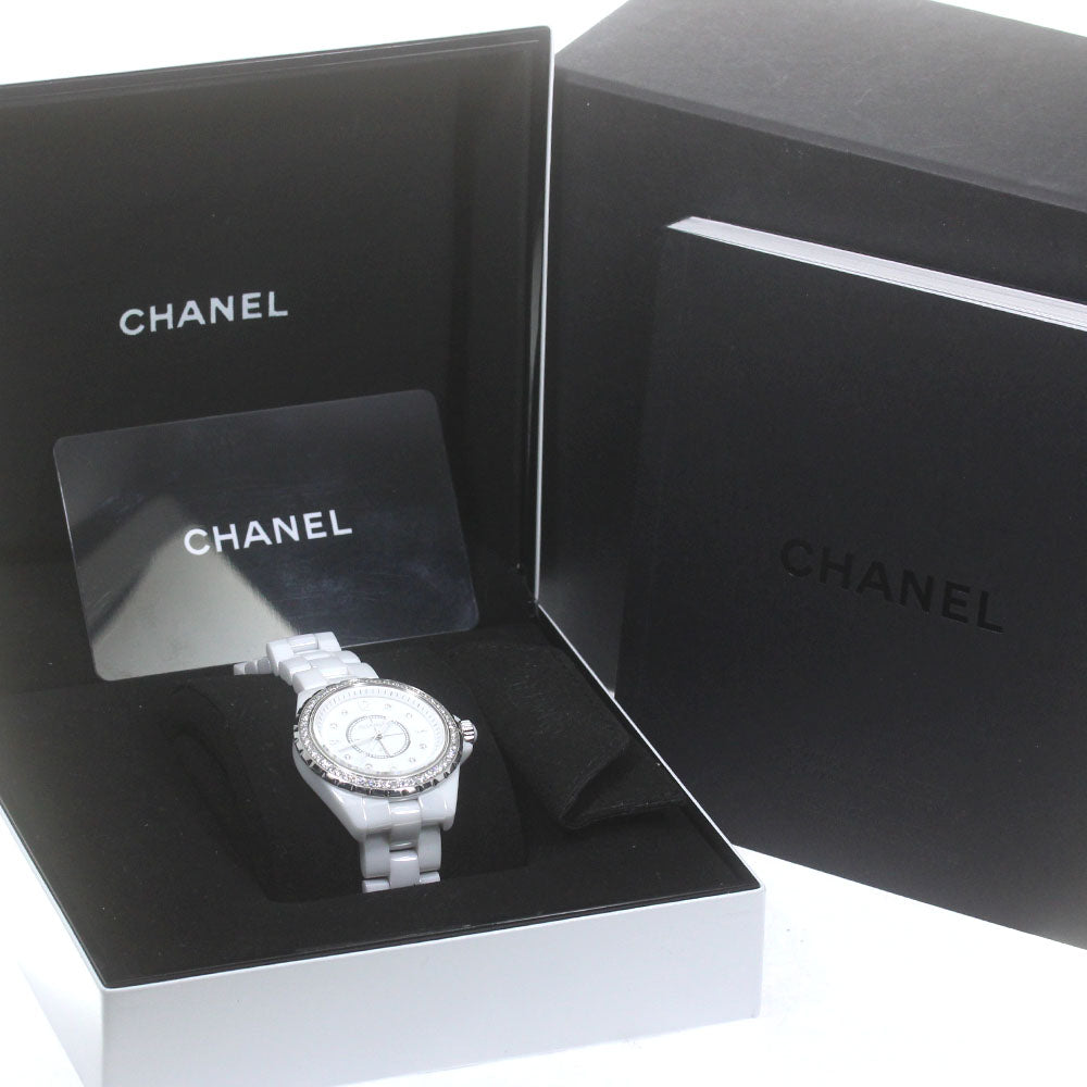 CHANEL J12 H3110 Diamond bezel 8P diamond white Dial Quartz Ladies Watch_870598