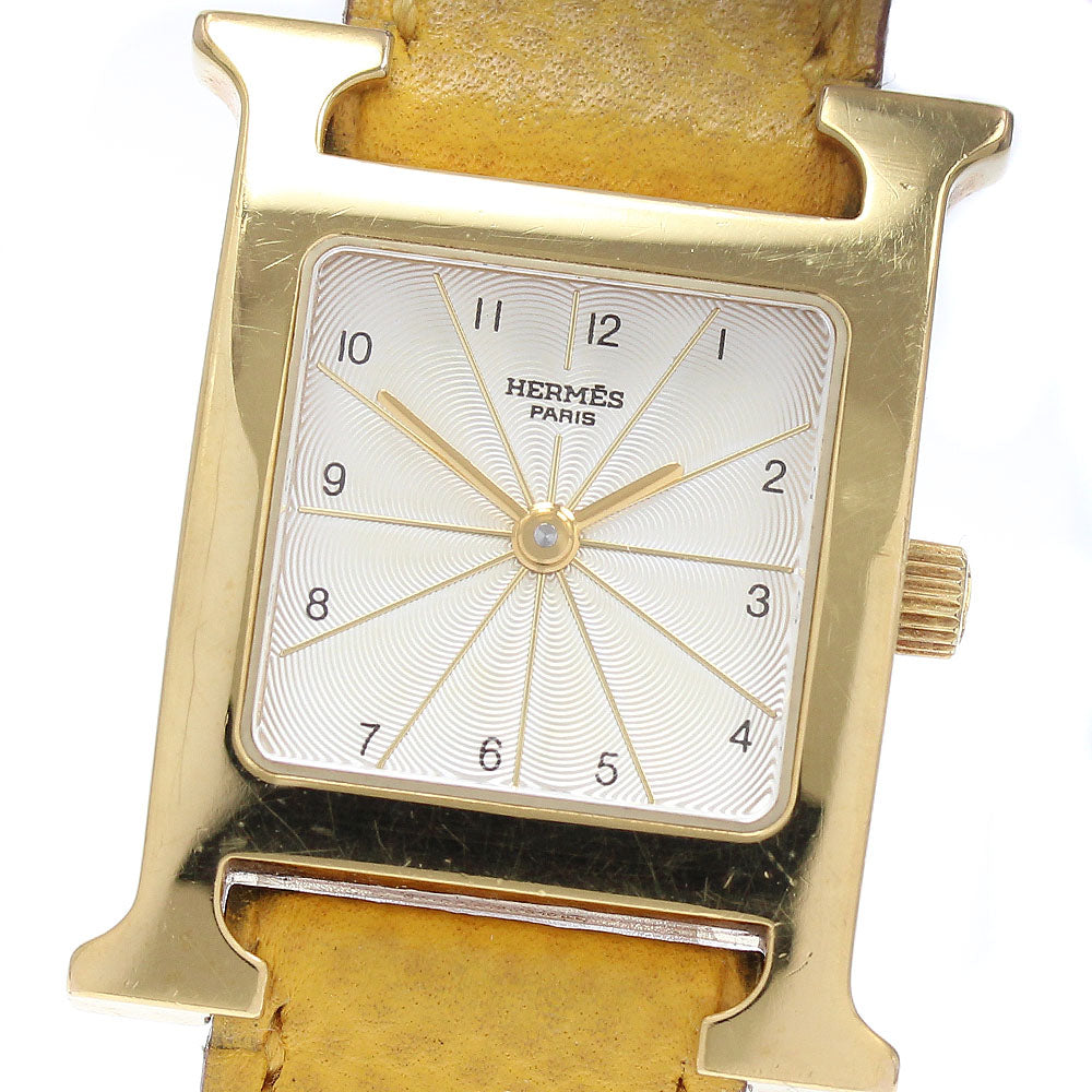 HERMES H watch HH1.201 Silver Dial Quartz Ladies Watch_870602