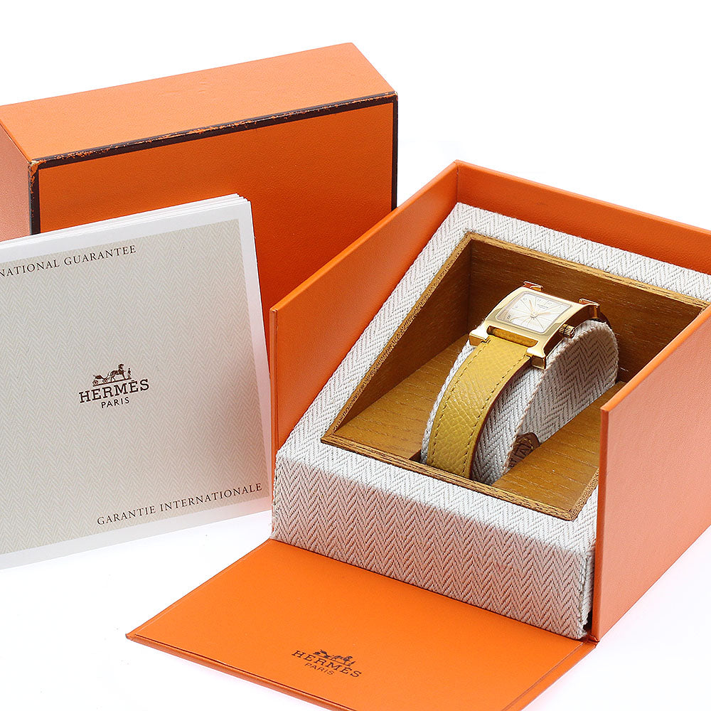 HERMES H watch HH1.201 Silver Dial Quartz Ladies Watch_870602
