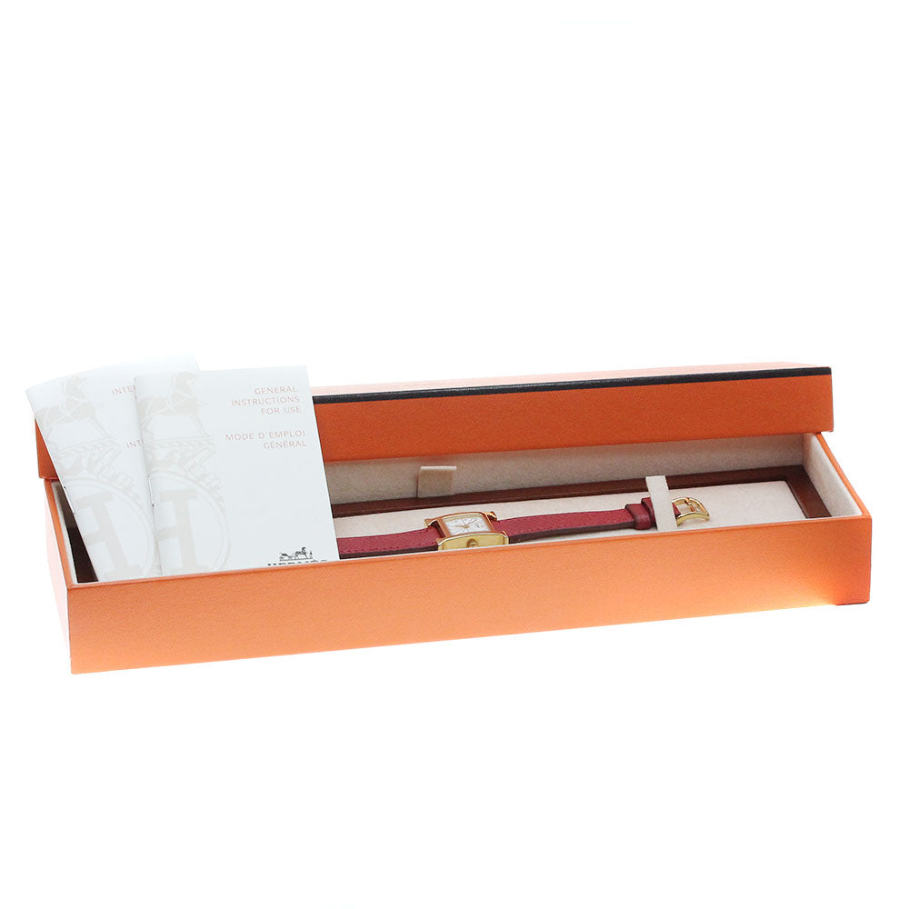 HERMES H watch mini HH1.101 white Dial Quartz Ladies Watch_870604