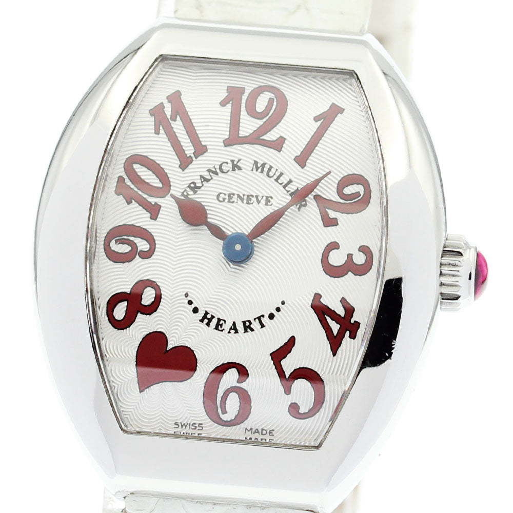 FRANCK MULLER Heart to Heart Tresociete 5002SQZC7HJ 500 limited Silver Dial Quartz Ladies Watch_870609