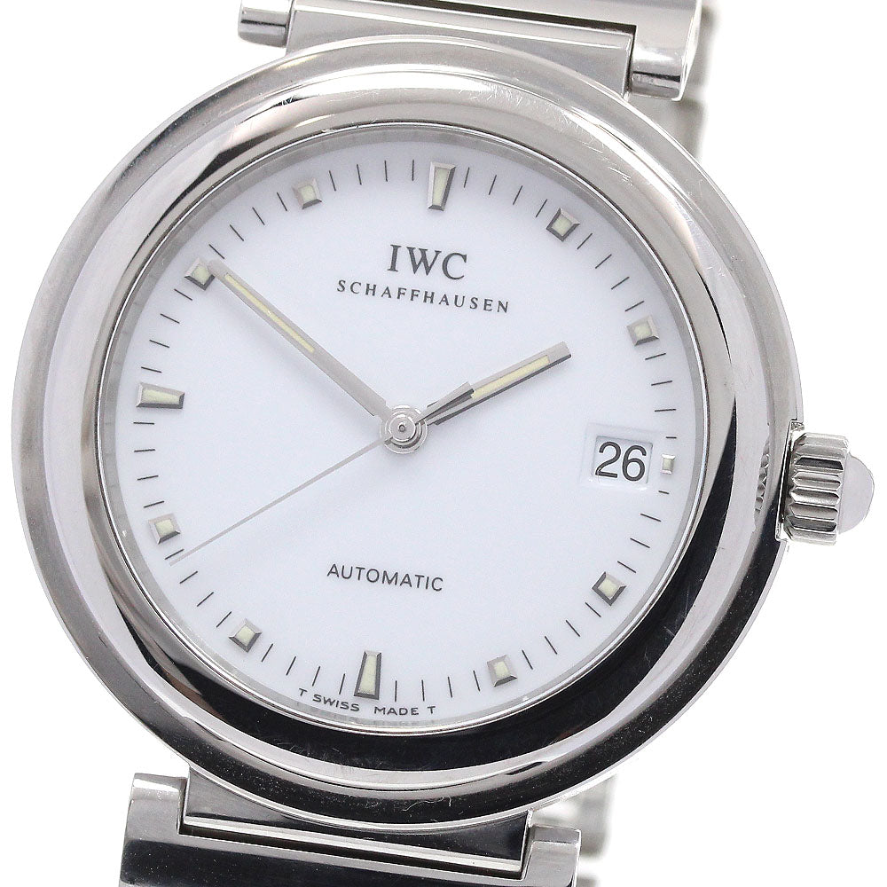 IWC SCHAFFHAUSEN Da Vinci IW352802 Date white Dial Automatic Men's Watch_870619