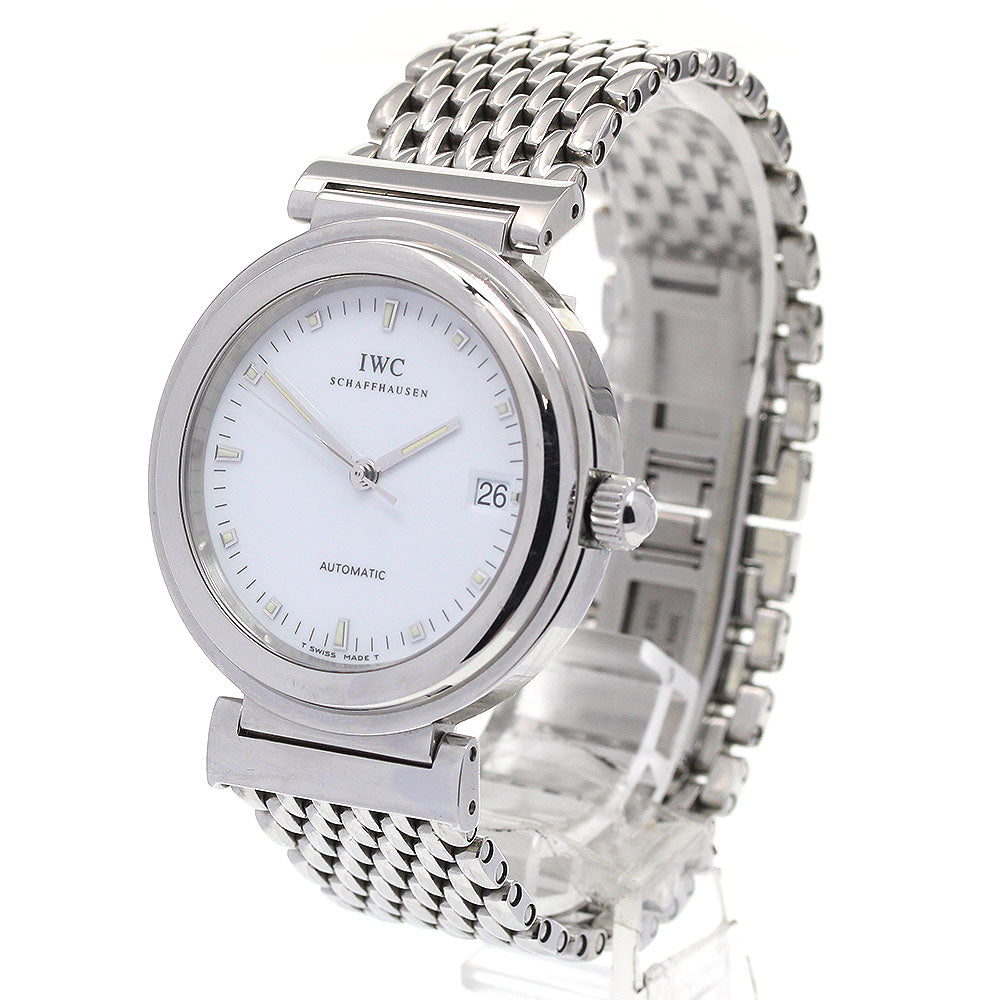 IWC SCHAFFHAUSEN Da Vinci IW352802 Date white Dial Automatic Men's Watch_870619