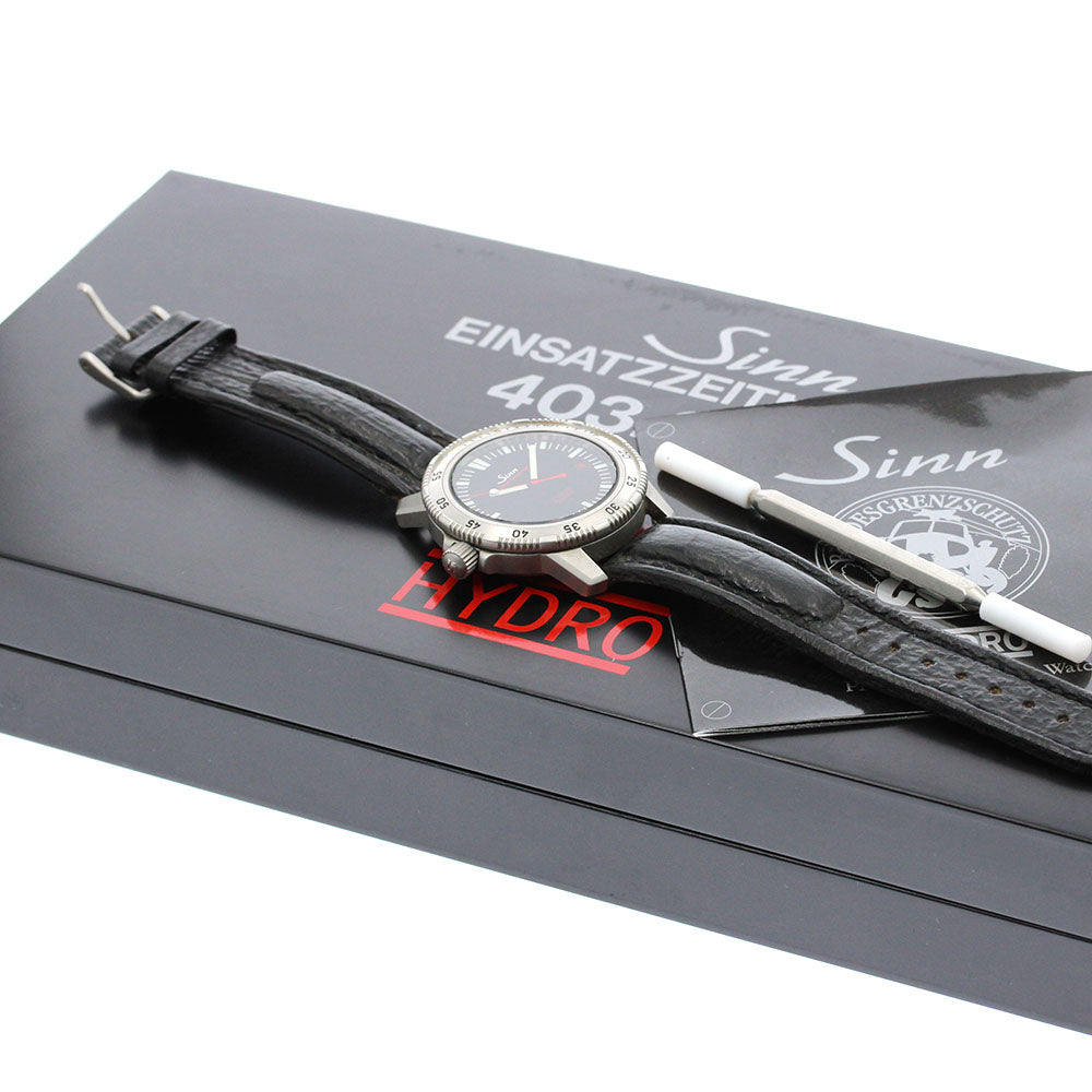 Sinn EZM2 Hydro 403.GSG9 Date black Dial Quartz Men's Watch_872472