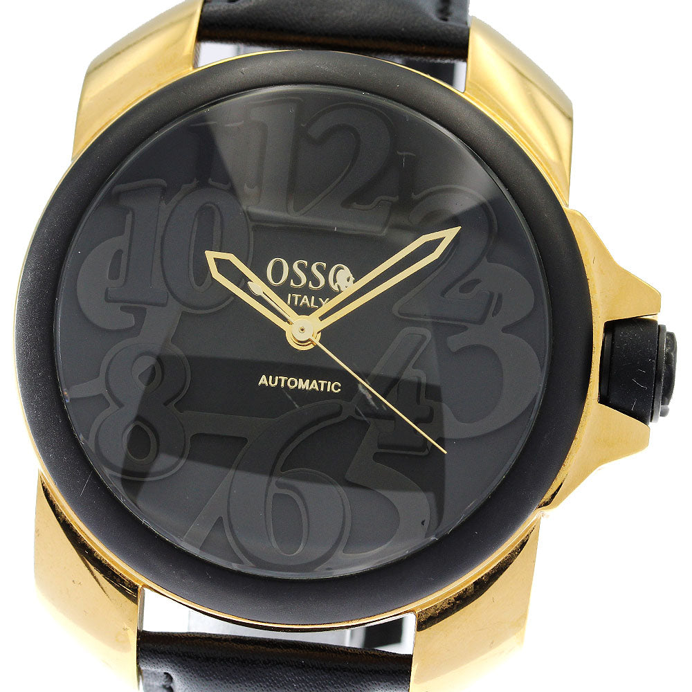 OSSO ITALY Vigoroso GL01 black Dial Automatic Men's Watch_870640
