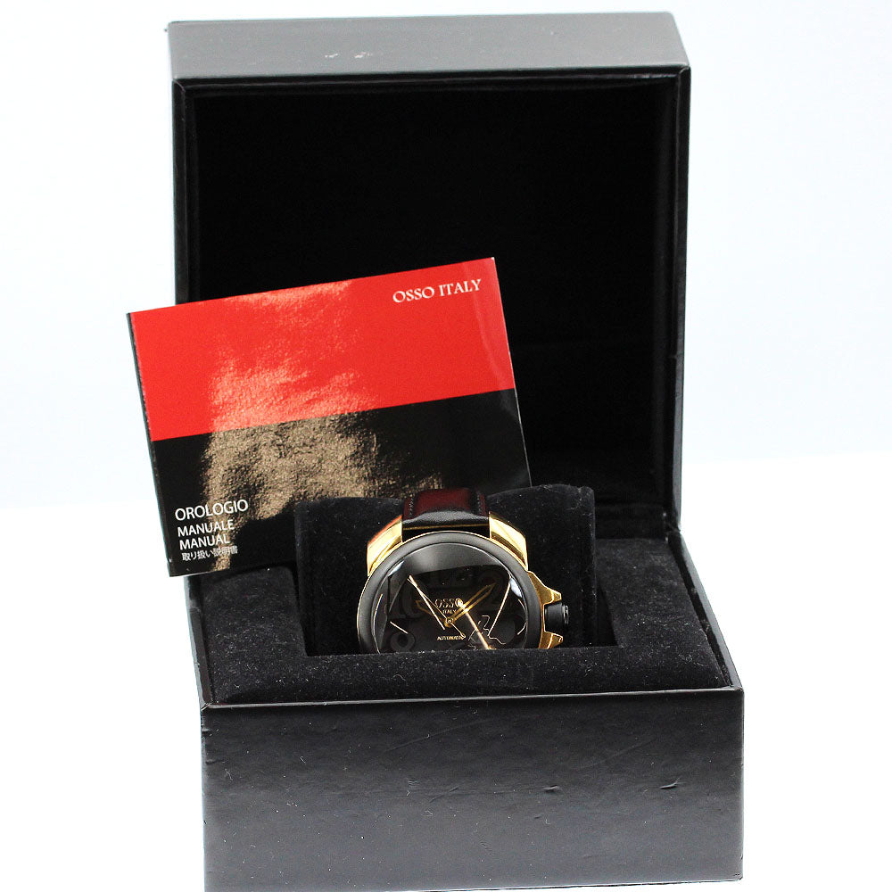 OSSO ITALY Vigoroso GL01 black Dial Automatic Men's Watch_870640