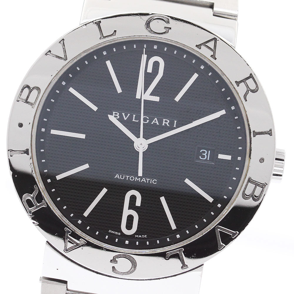 BVLGARI BVLGARIBVLGARI BB42SSAUTO Date black Dial Automatic Men's Watch_870654