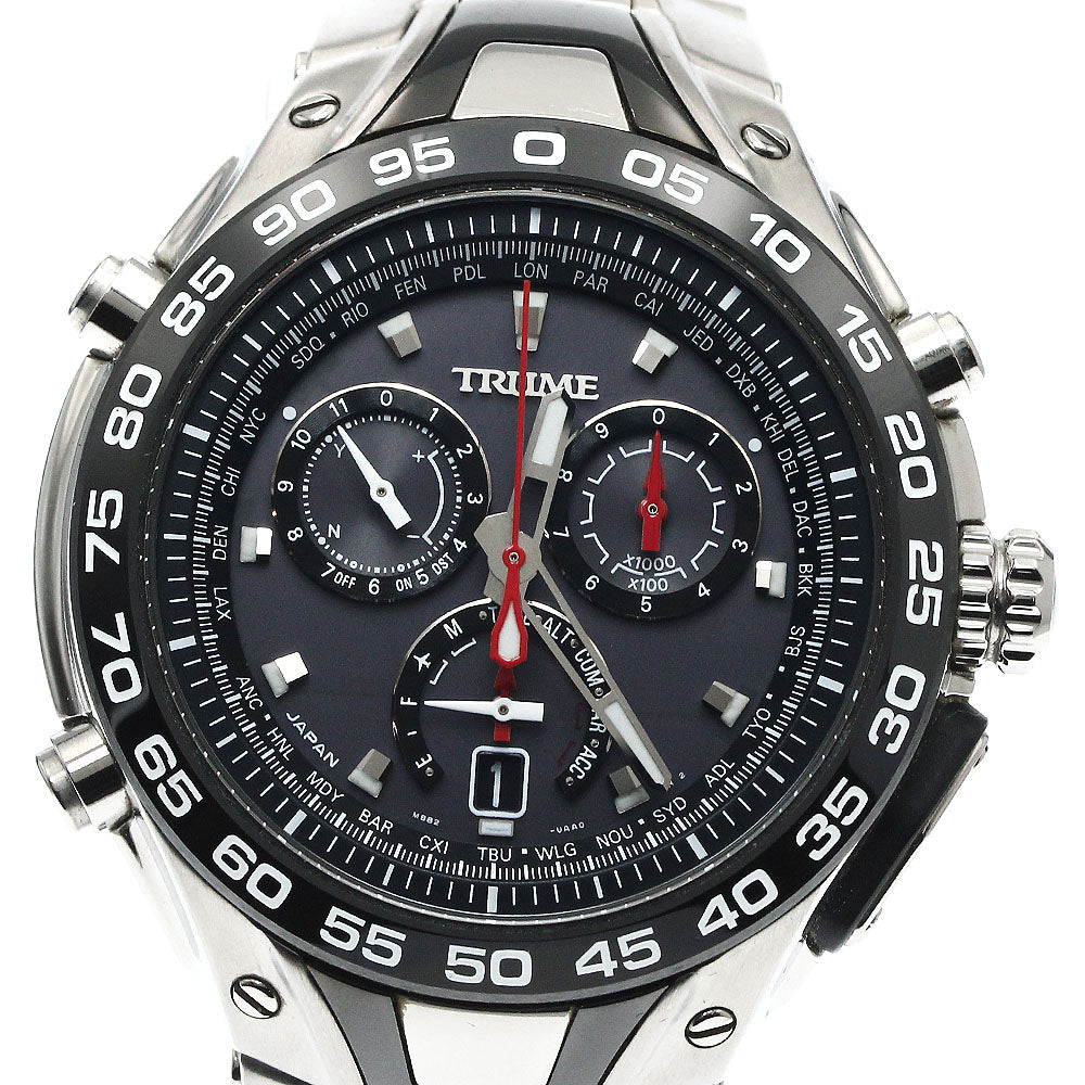 Epson TRUME L Collection TR-MB8001 Solar Powered Radio Men's Watch_870657