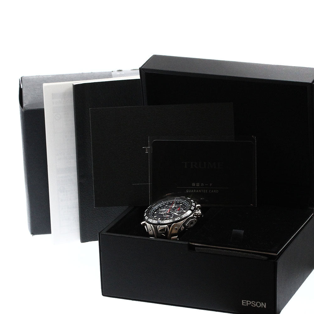 Epson TRUME L Collection TR-MB8001 Solar Powered Radio Men's Watch_870657