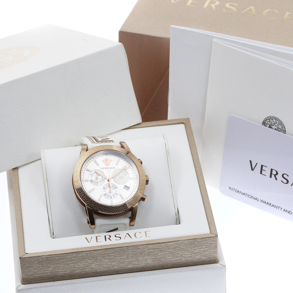 VERSACE sports tech VELT01321 Chronograph Silver Dial Quartz Men's Watch_870673