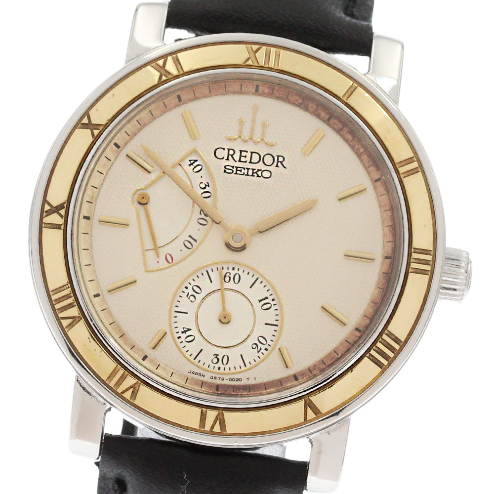 SEIKO CREDOR GCAY996/4S79-0020 K18YGBezel Hand Winding Men's_870700