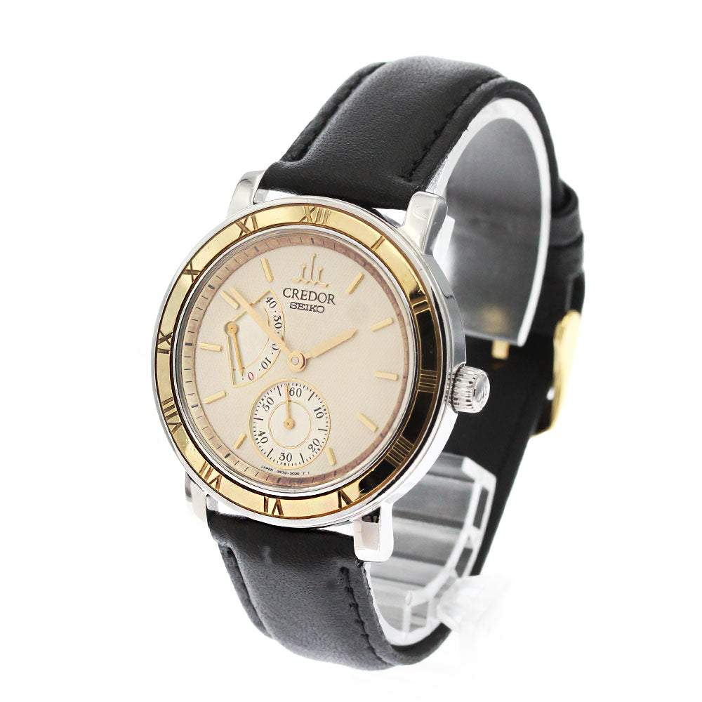 SEIKO CREDOR GCAY996/4S79-0020 K18YGBezel Hand Winding Men's_870700