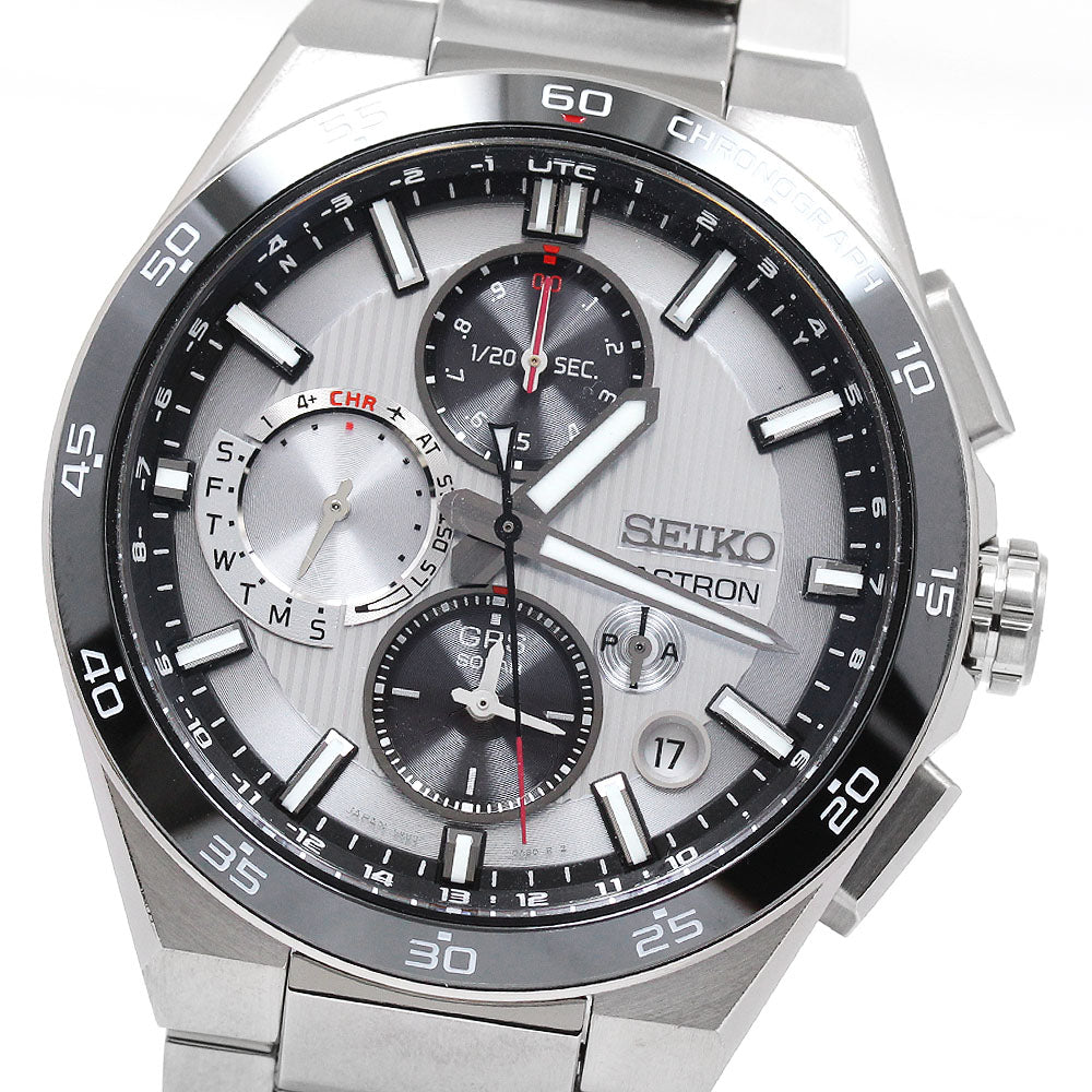SEIKO Astron SBXC153/5X83-0AA0 GPS Solar Powered Radio Men's Watch_870701