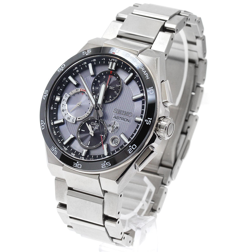SEIKO Astron SBXC153/5X83-0AA0 GPS Solar Powered Radio Men's Watch_870701