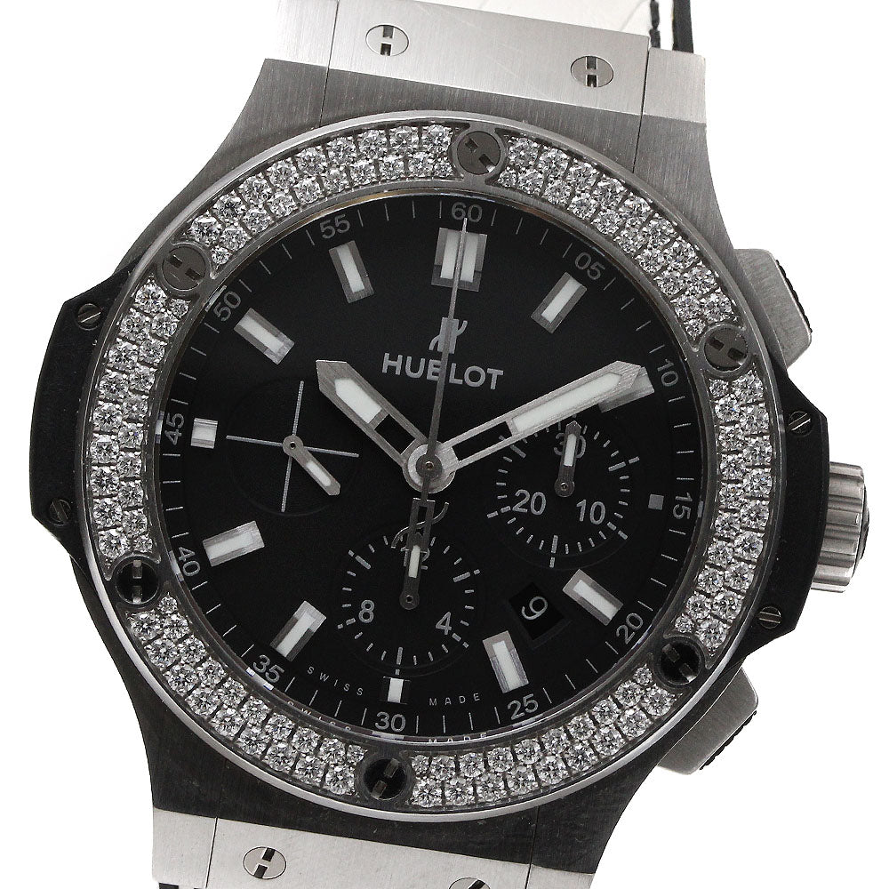 HUBLOT Big bang steel diamond 301.SX.1170.RX.1104 black Dial Automatic Men's Watch_870707