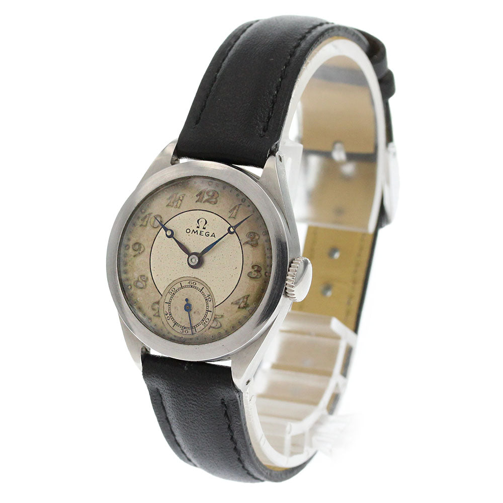 OMEGA Cal.23.4 Beige / Silver Dial Hand Winding Ladies Watch_870709