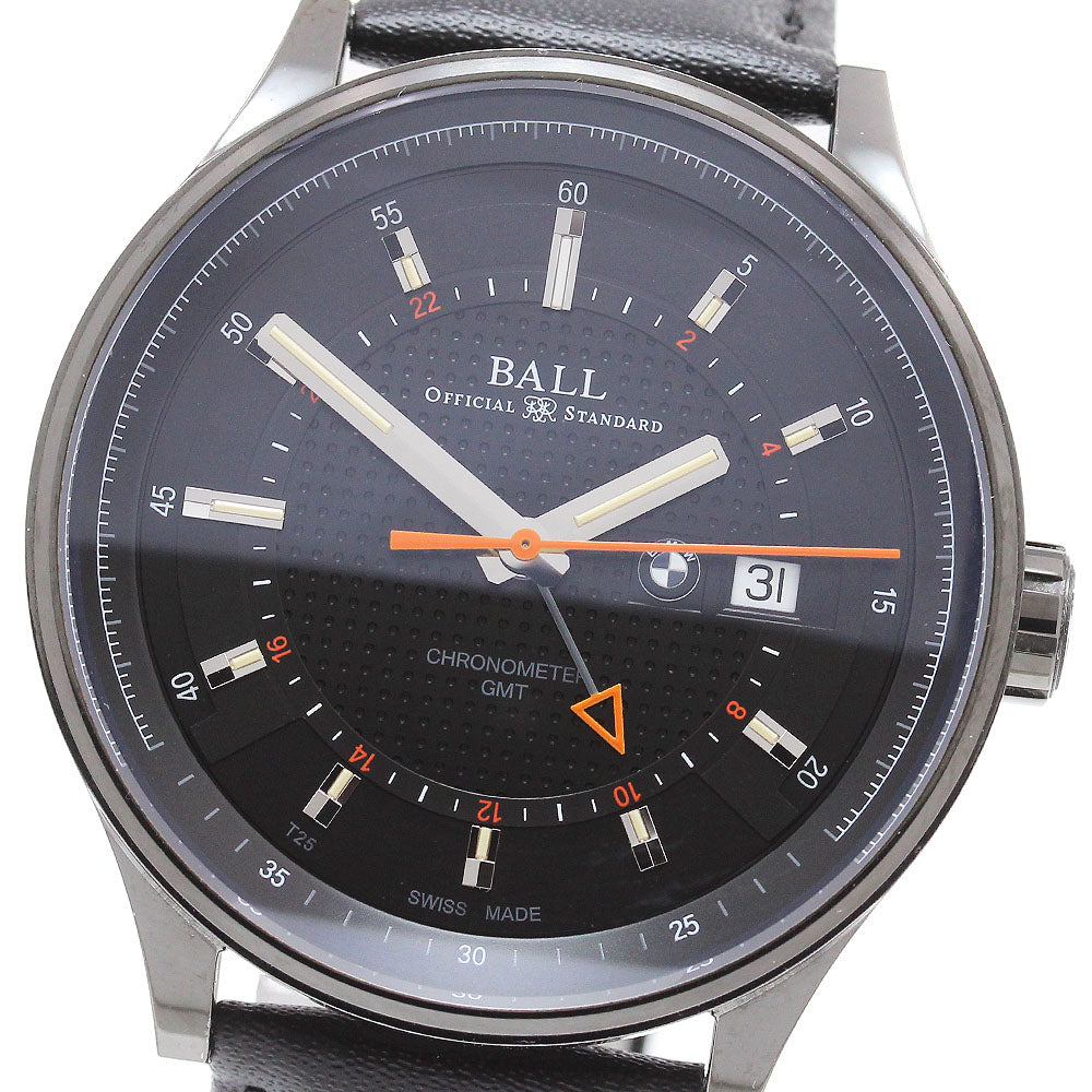 BALLWATCH BALL for BMW GMT GM3010C Date black Dial Automatic Men's Watch_870710