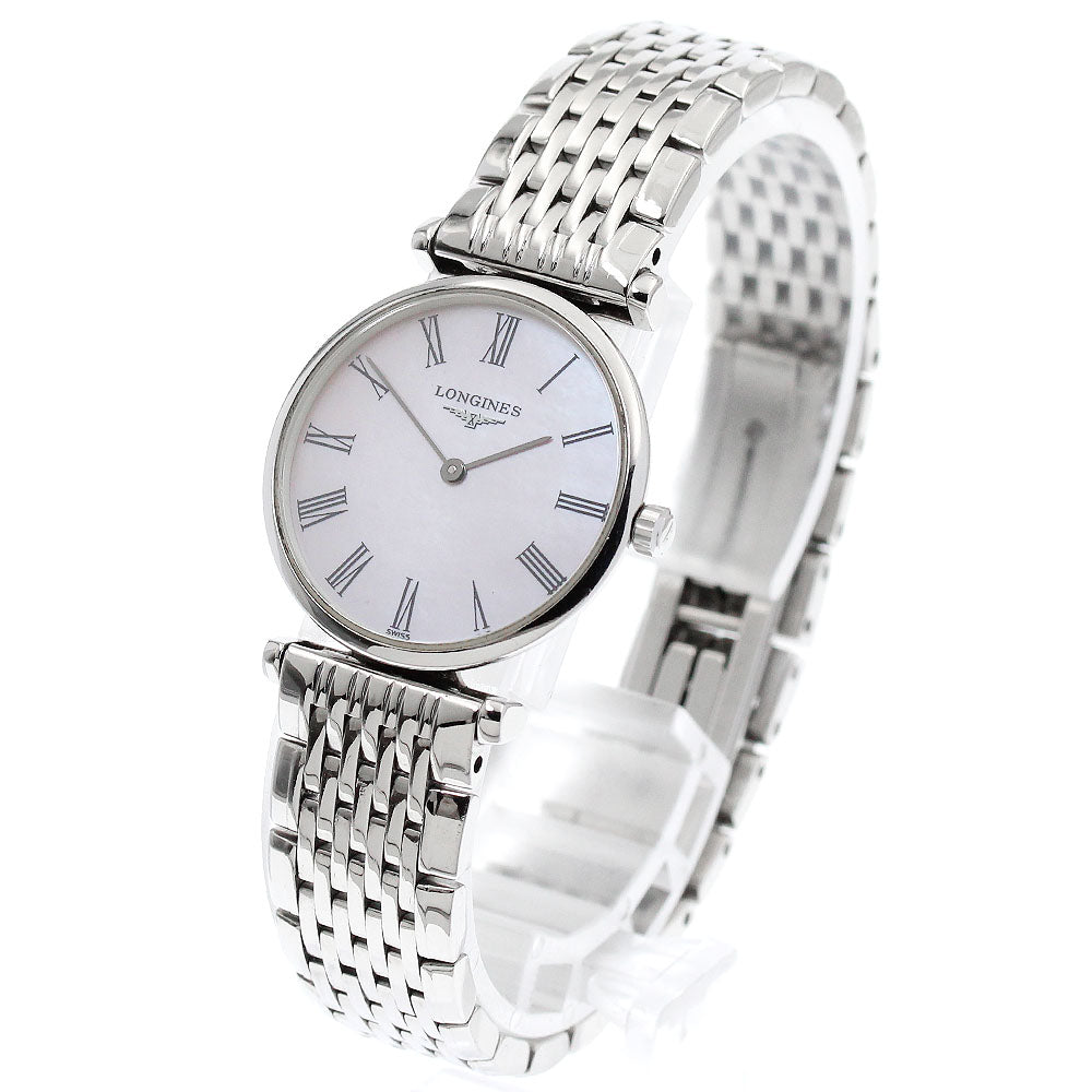 LONGINES Grand classic L4.209.4 Pink shell Dial Quartz Ladies Watch_870741