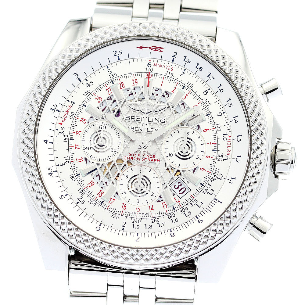 BREITLING Bentley B06 AB0611 Chronograph Date Silver Dial Automatic Men's Watch_870760