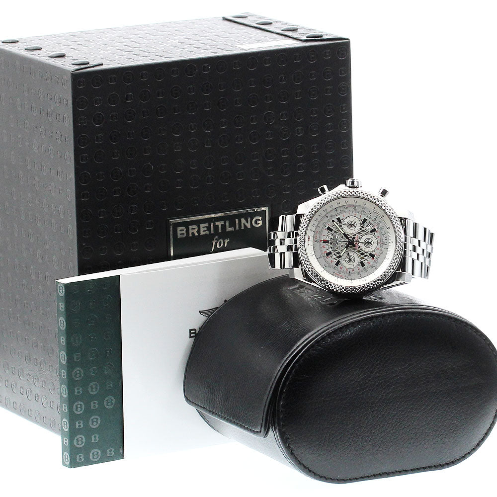BREITLING Bentley B06 AB0611 Chronograph Date Silver Dial Automatic Men's Watch_870760