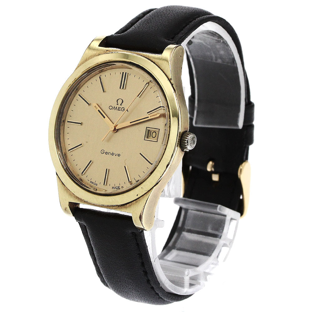 OMEGA Geneve 136.0102 Date Cal.1030 gold Dial Hand Winding Men's Watch_870762