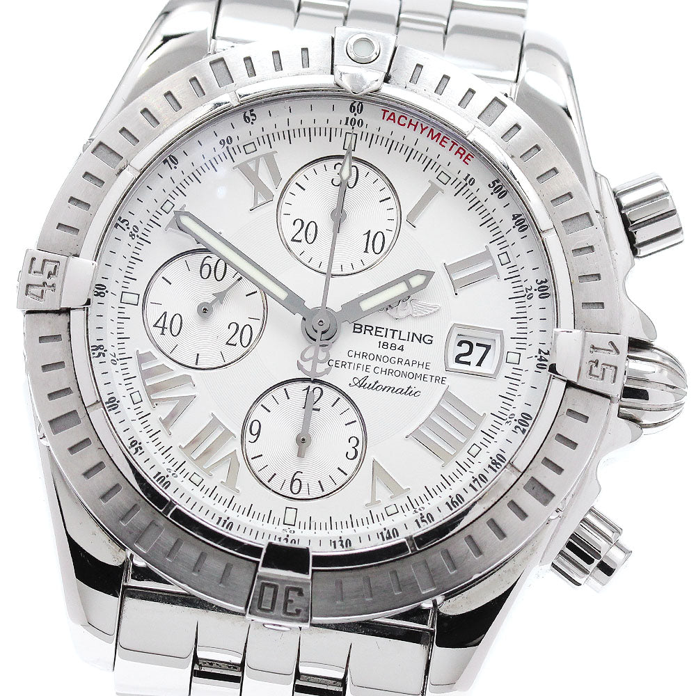 BREITLING Chronomat Evolution A13356 Date Chronograph AT Men's Watch_870793