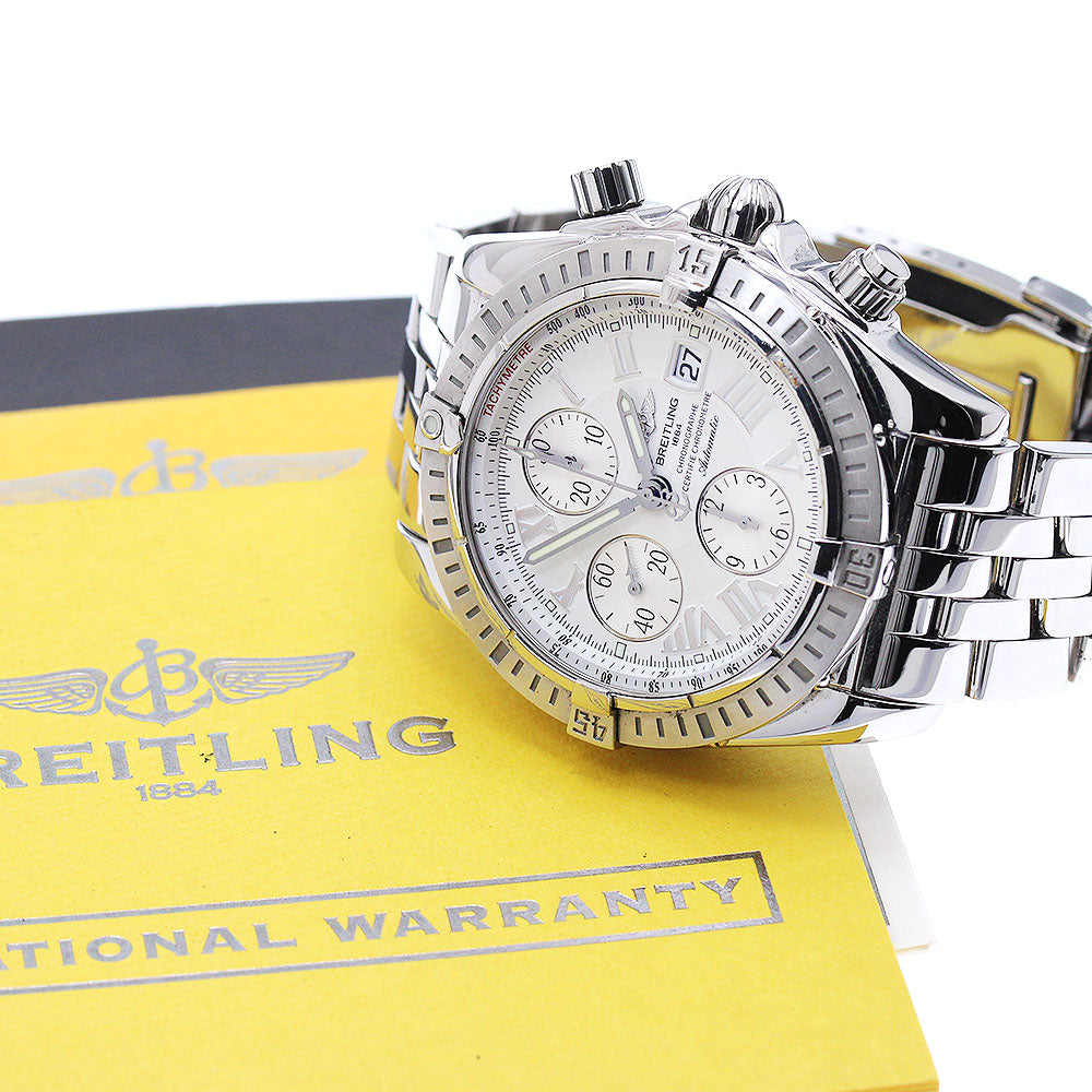 BREITLING Chronomat Evolution A13356 Date Chronograph AT Men's Watch_870793