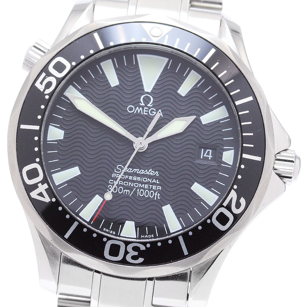 OMEGA Seamaster300 2254.50 Date Black Dial Automatic Men's Watch_870794