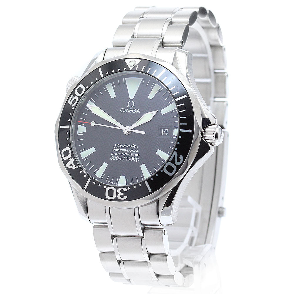 OMEGA Seamaster300 2254.50 Date Black Dial Automatic Men's Watch_870794