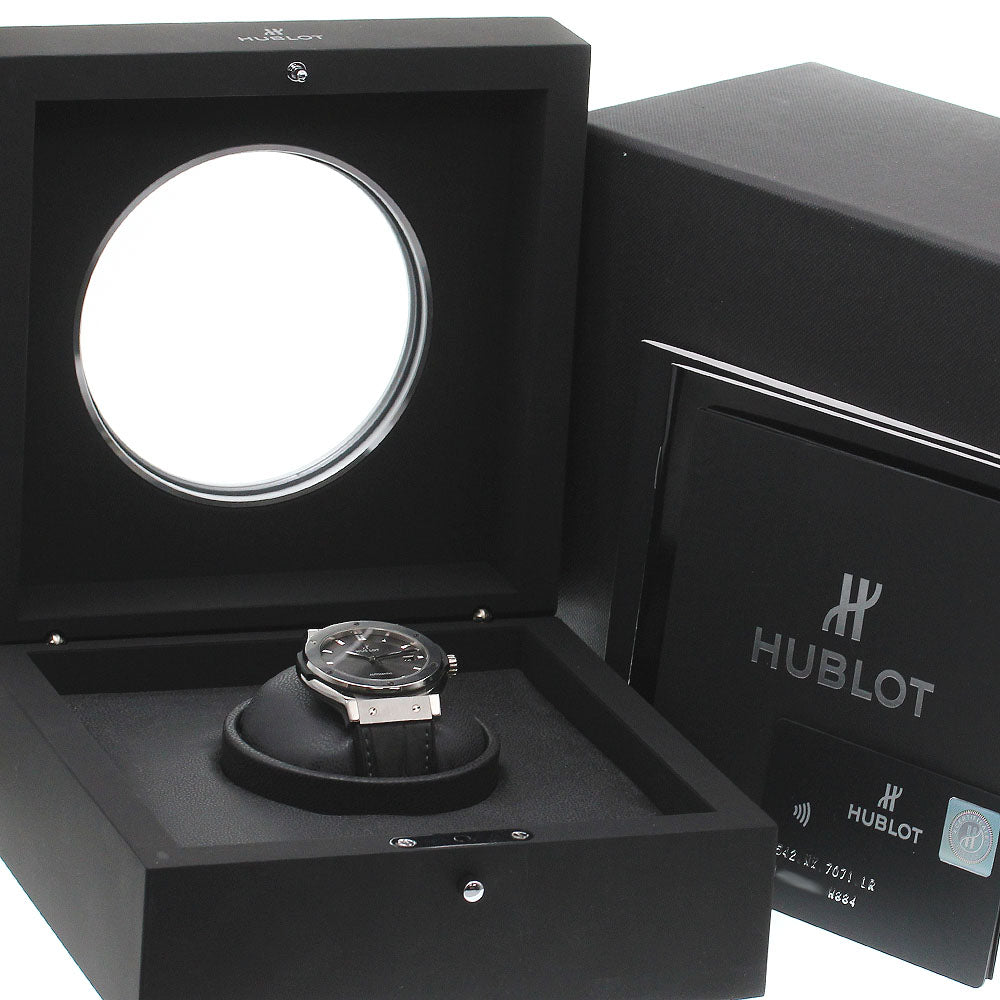 HUBLOT classic fusion titanium racing gray 542.NX.7071.LR Date gray Dial Automatic Men's Watch_870802