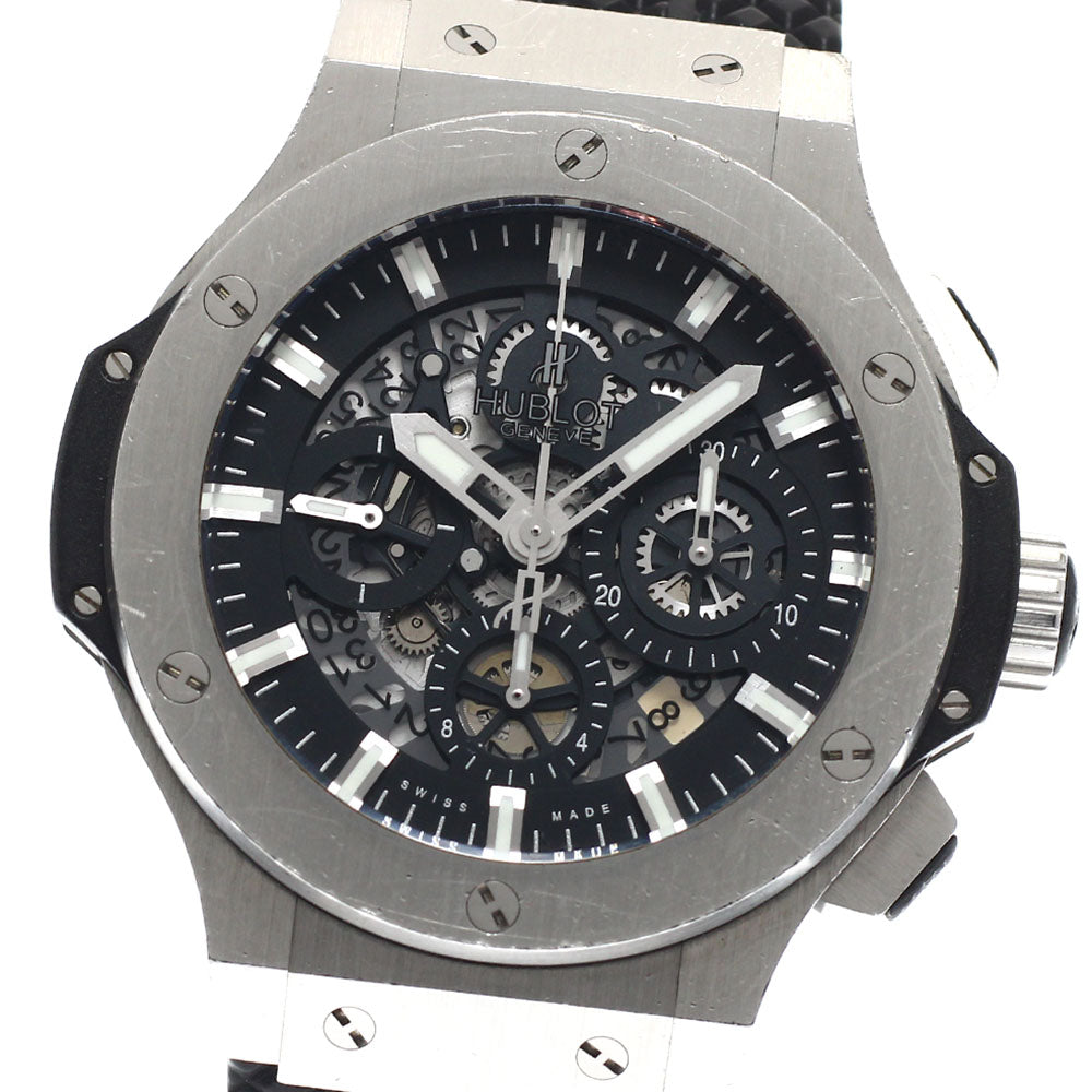 HUBLOT Big Bang Aeroban 311.SX.1170.GR Chronograph Black / skeleton Dial Automatic Men's Watch_870812