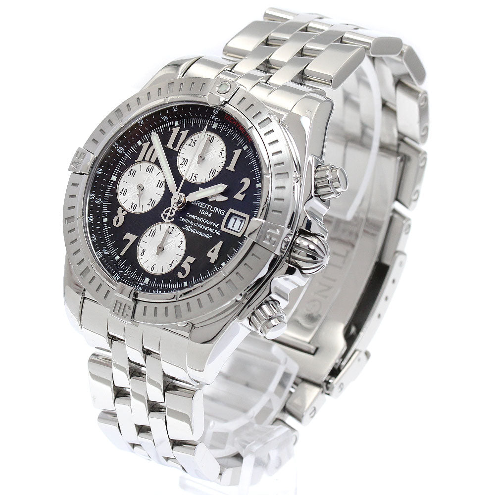 BREITLING Chronomat Evolution A13356 Chrono Date black Dial At Men Watch_870835