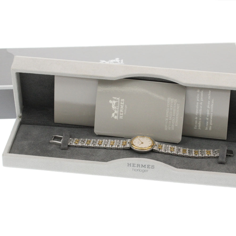HERMES Olympia Silver Dial Quartz Ladies Watch_870848