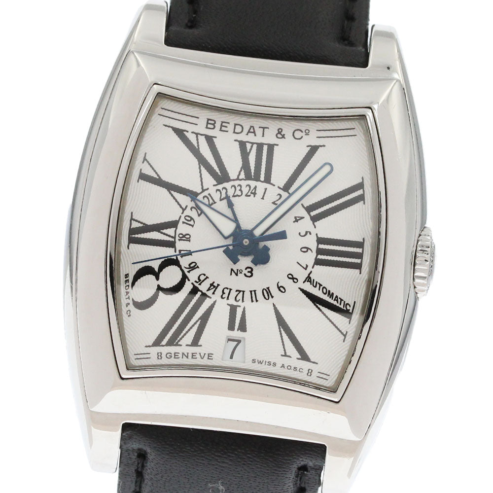 BEDAT&Co No.3 388 Date GMT Silver Dial Automatic Men's Watch_870863