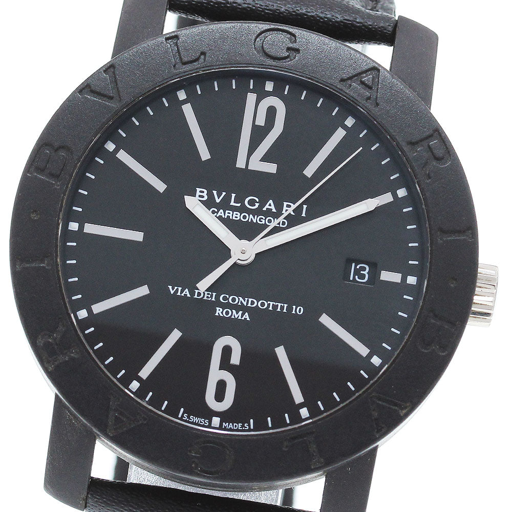 BVLGARI BVLGARIBVLGARI BB40CL Date black Dial Automatic Men's Watch_870904