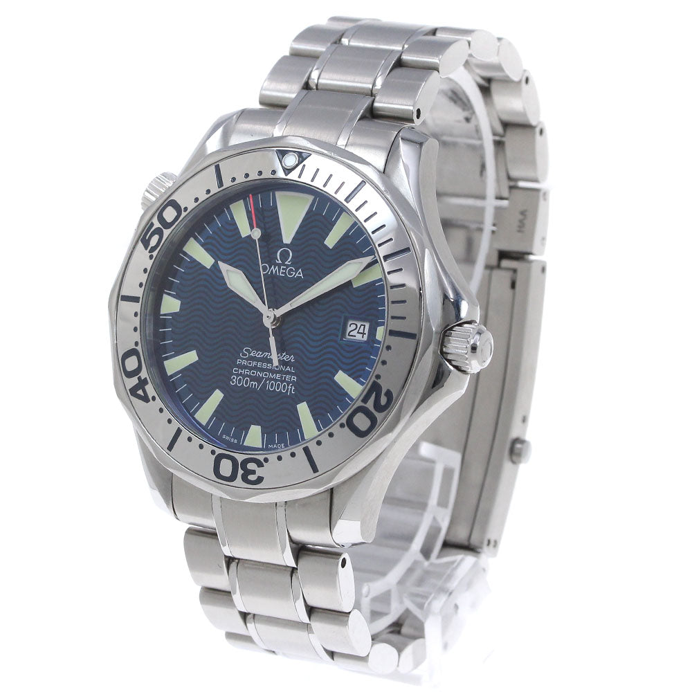OMEGA Seamaster300 2255.80 Date blue Dial Automatic Men's Watch_871168