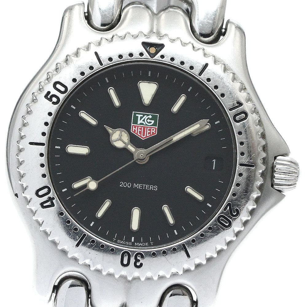 TAG HEUER S/el S99.306M black Dial Quartz Men's Watch_871225