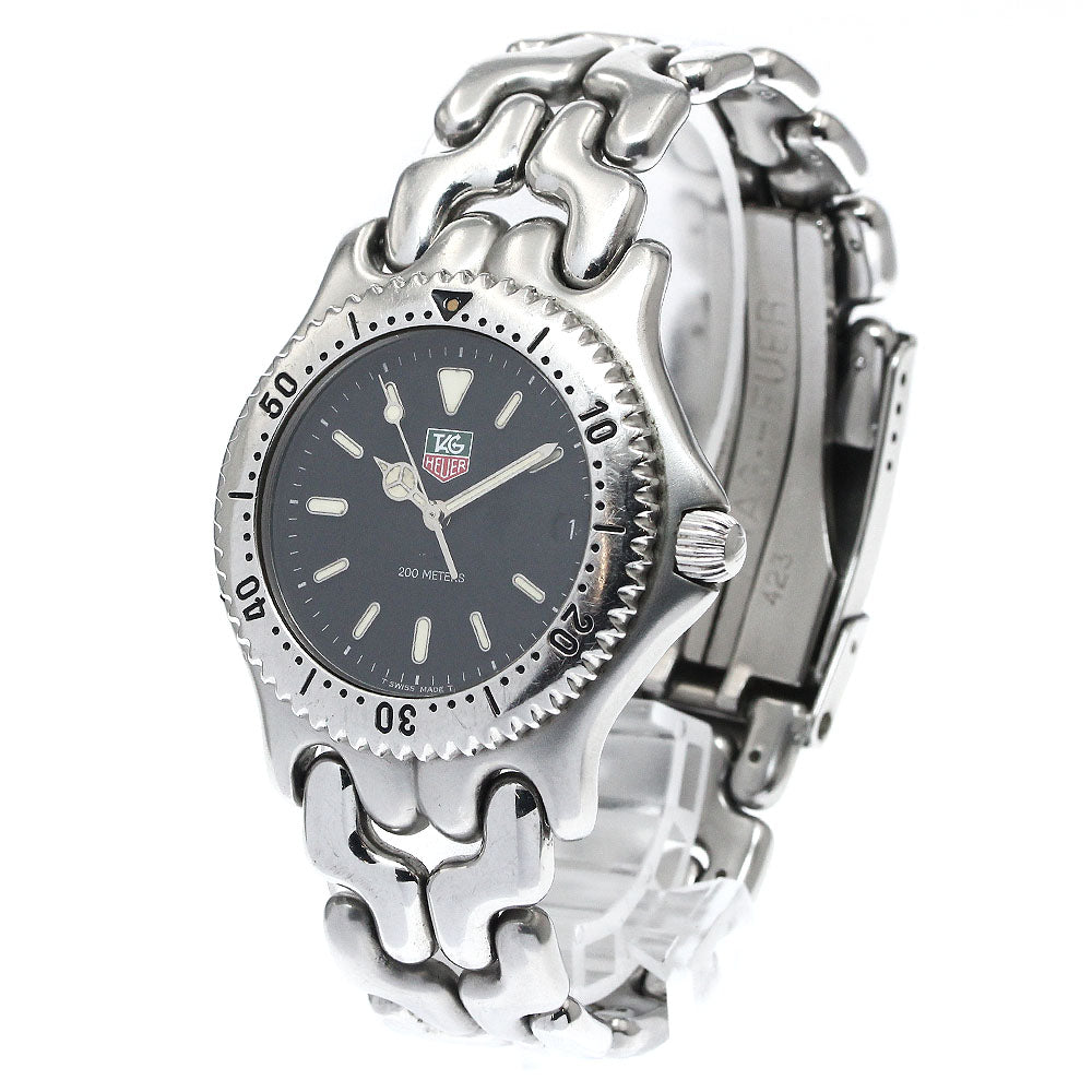 TAG HEUER S/el S99.306M black Dial Quartz Men's Watch_871225