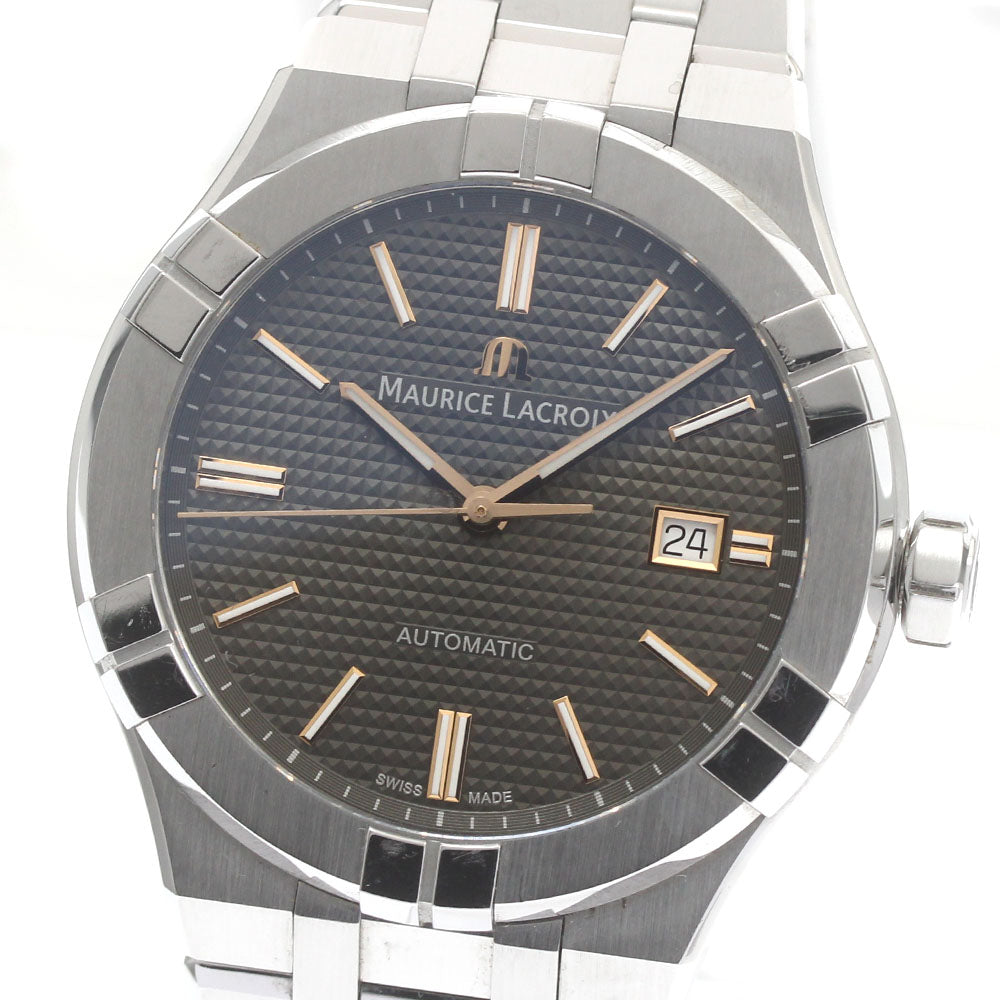 MAURICE LACROIX Icon automatic AI6008-SS002-331-1 Date Automatic Men's_871227