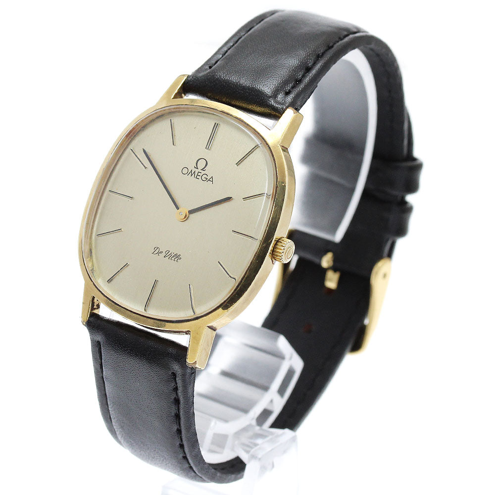 OMEGA De Ville 111.0148 Square Cal.625 gold Dial Hand Winding Men's Watch_871229