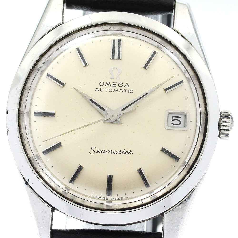 OMEGA Seamaster 166.010 Date cal.565 Silver Dial Automatic Men's Watch_871232