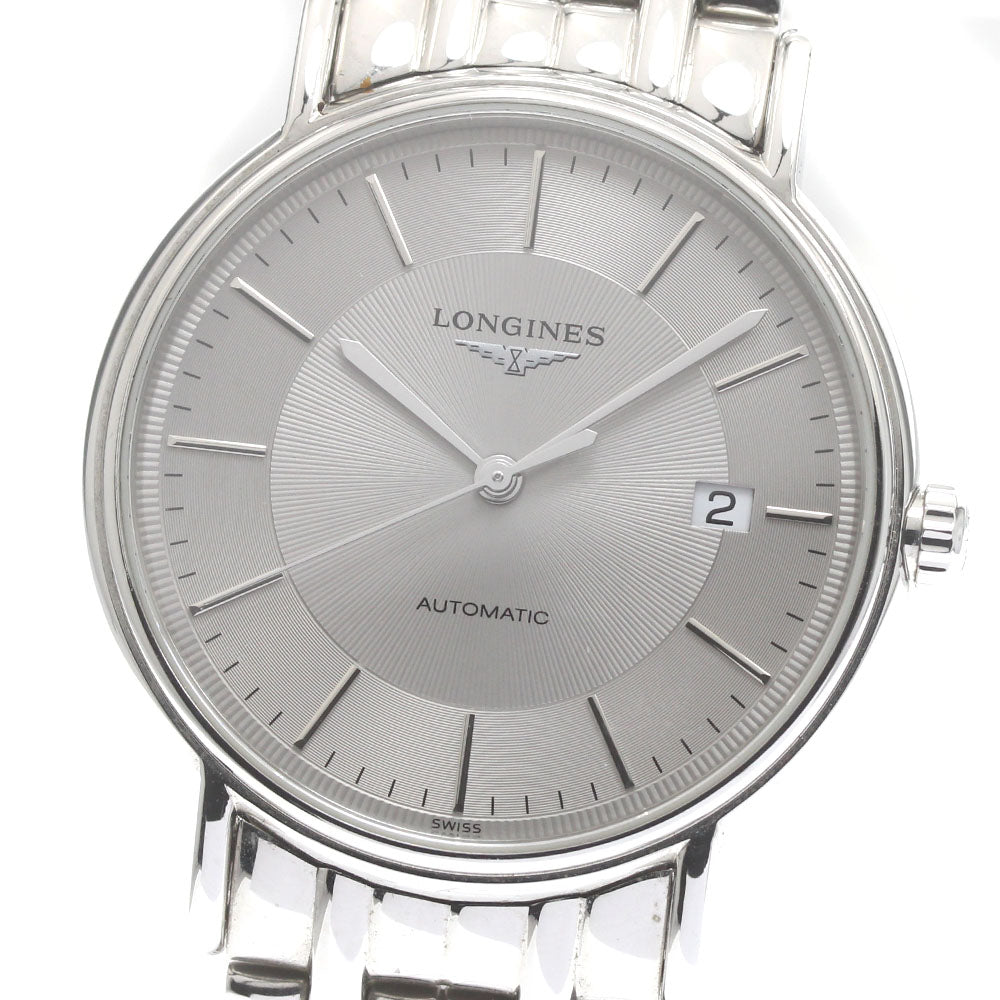 LONGINES Plaisance L4.921.4 Date Silver Dial Automatic Men's Watch_871233