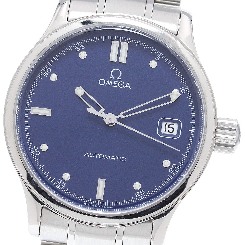 OMEGA Classic 5203.80 Date Navy Dial Automatic Men's Watch_871248