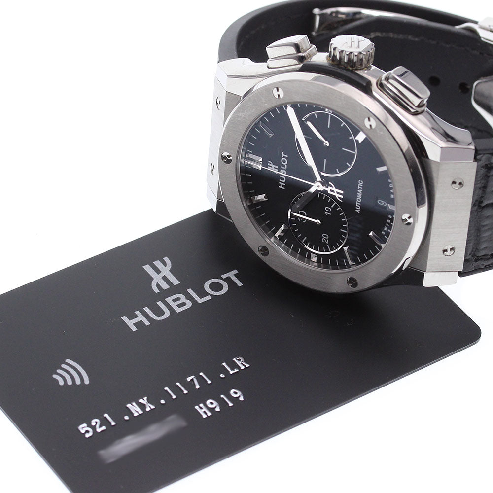 HUBLOT Classic fusion 521.NX.1171.RX Chronograph black Dial Automatic Men's Watch_871253