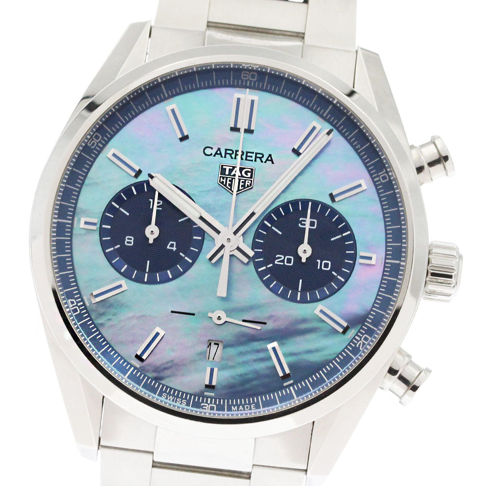TAG HEUER Carrera Japan Limited Edition CBN201E.BA0642 Chronograph Blue shell Dial Automatic Men's Watch_871257
