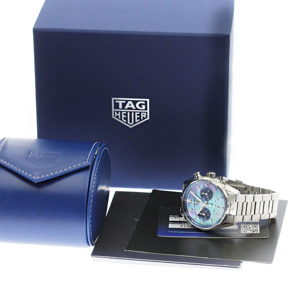 TAG HEUER Carrera Japan Limited Edition CBN201E.BA0642 Chronograph Blue shell Dial Automatic Men's Watch_871257