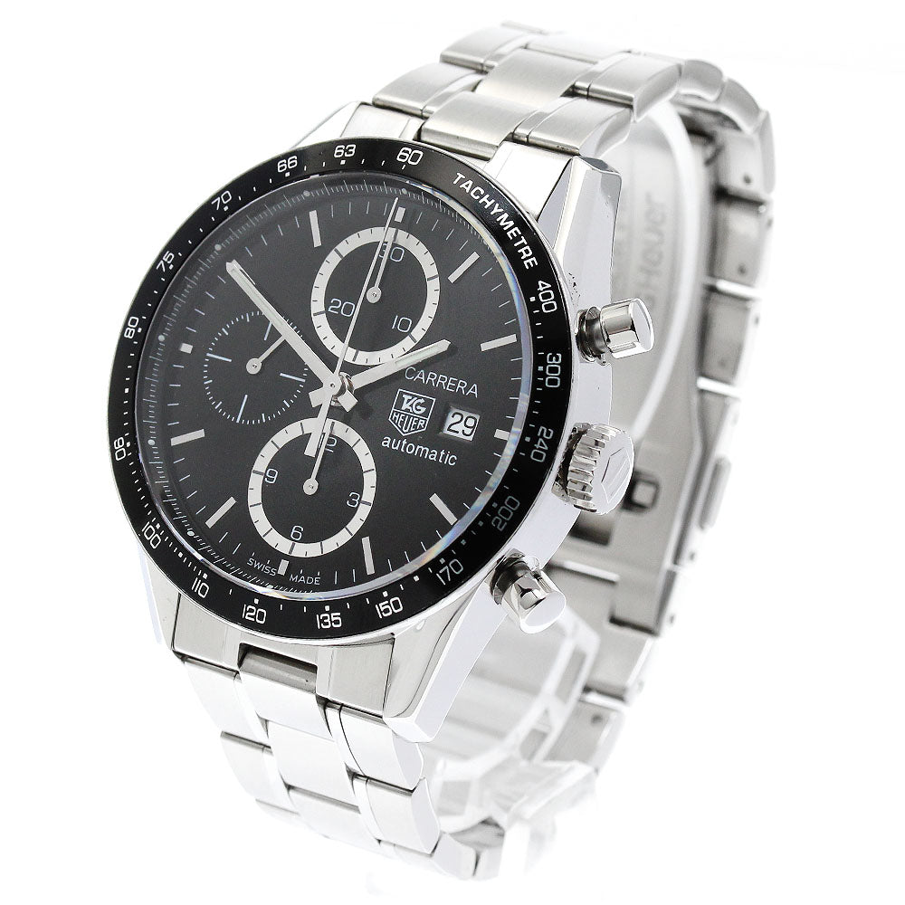 TAG HEUER Carrera CV2010 Chronograph black Dial Automatic Men's Watch_871297